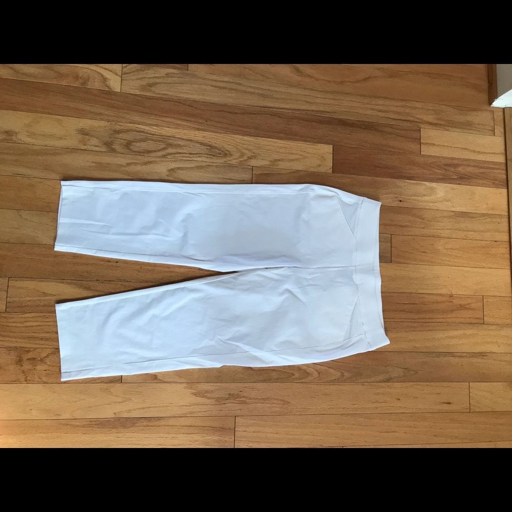 Chico white crop pants